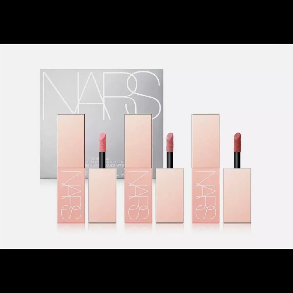NIB NARS afterglow mini liquid blush set